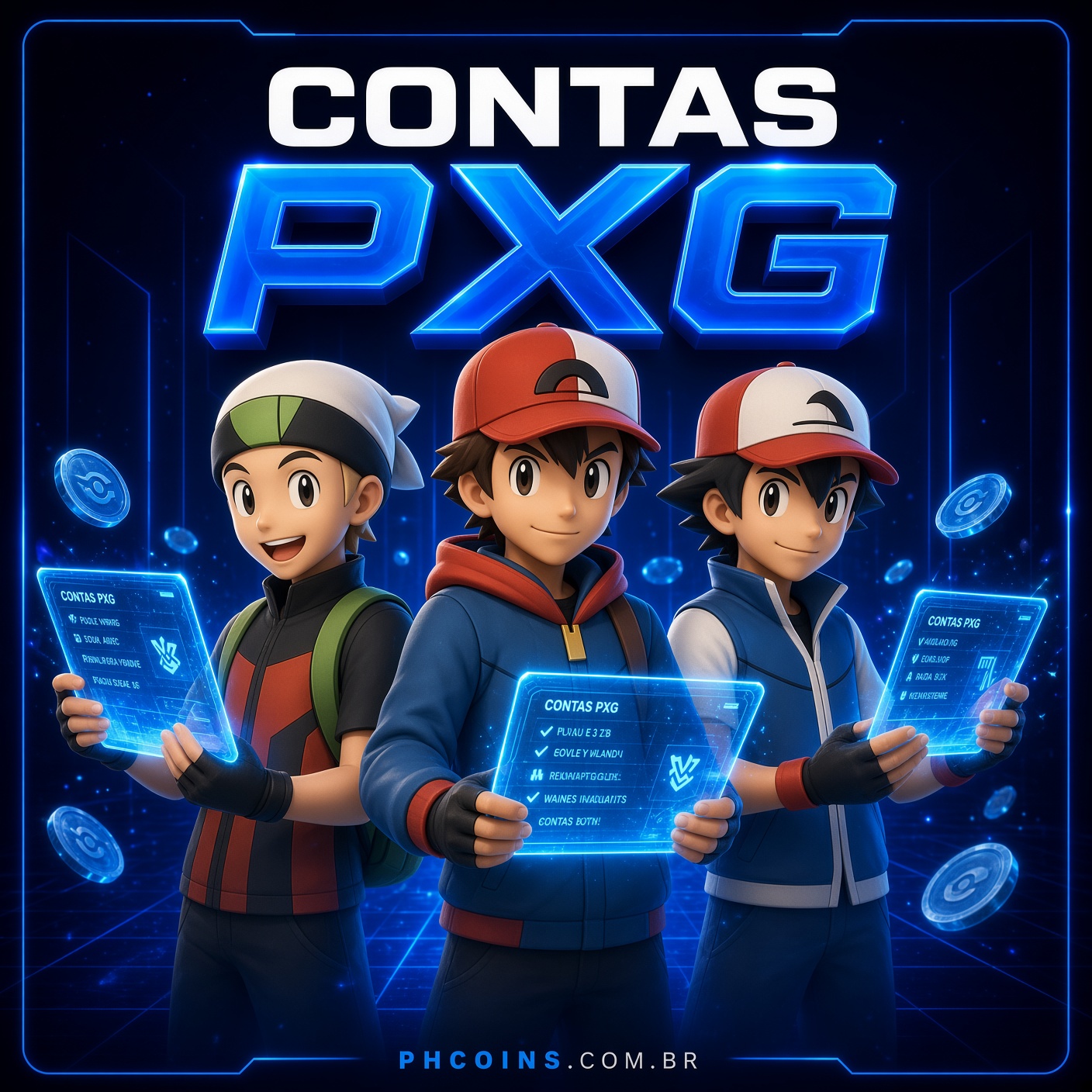 PHCOINS - CONTAS PXG